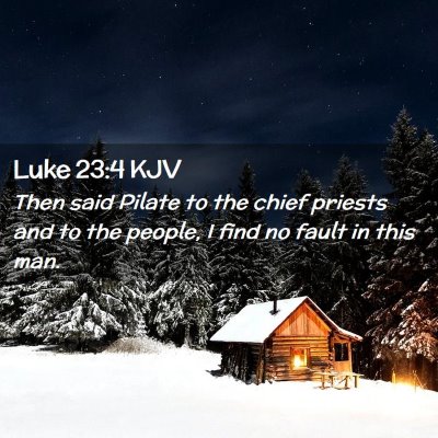 Luke 23:4 KJV Free Bible Images