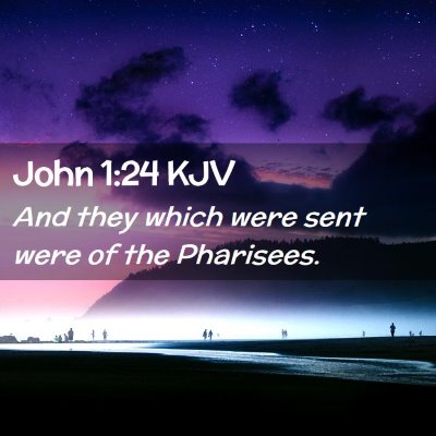 John 1:24 KJV Free Bible Images