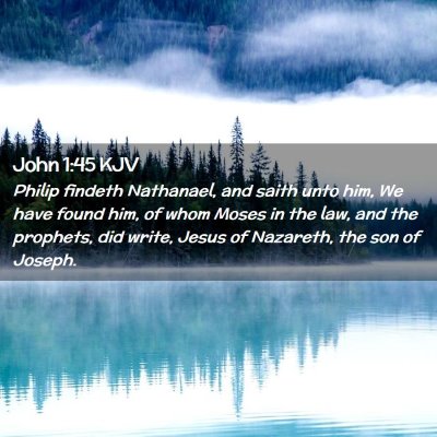 John 1:45 KJV Free Bible Images