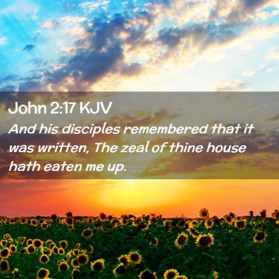 John 2:17 KJV Free Bible Images