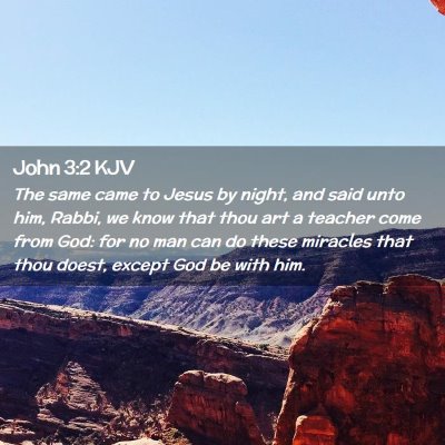 John 3:2 KJV Free Bible Images