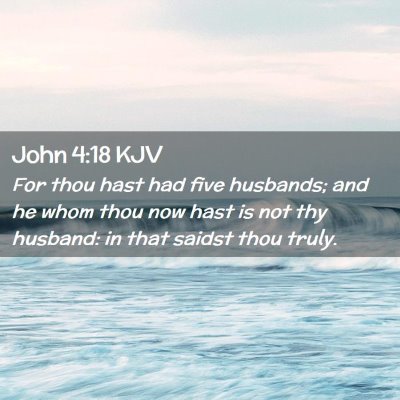 John 4:18 KJV Free Bible Images