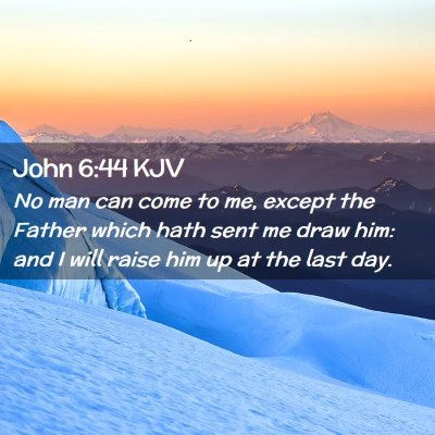 John 6:44 KJV Free Bible Images