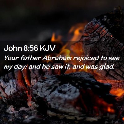 John 8:56 KJV Free Bible Images