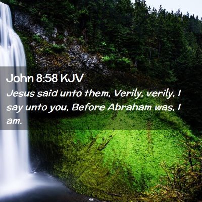 John 8:58 KJV Free Bible Images