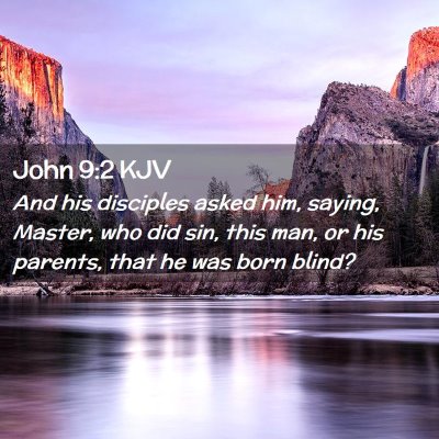 John 9:2 KJV Free Bible Images