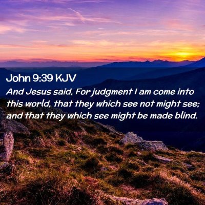 John 9:39 KJV Free Bible Images