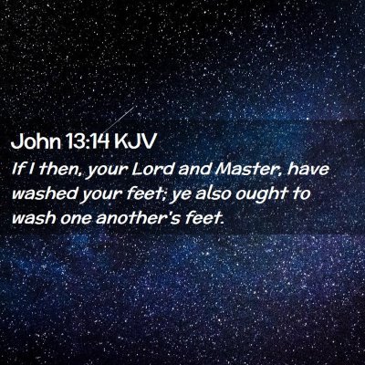 John 13:14 KJV Free Bible Images