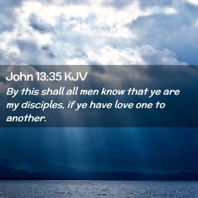 John 13:35 KJV Free Bible Images