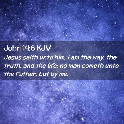 John 14:6 KJV Free Bible Images