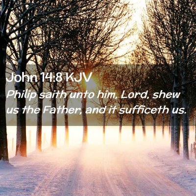 John 14:8 KJV Free Bible Images