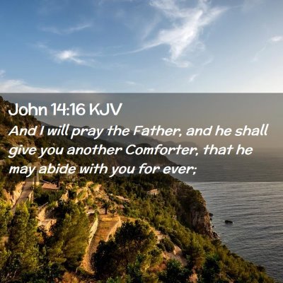 John 14:16 KJV Free Bible Images