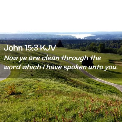 John 15:3 KJV Free Bible Images