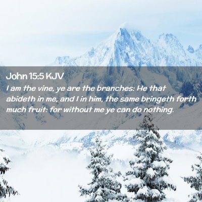 John 15:5 KJV Free Bible Images