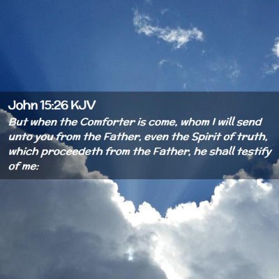 John 15:26 KJV Free Bible Images