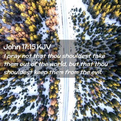 John 17:15 KJV Free Bible Images