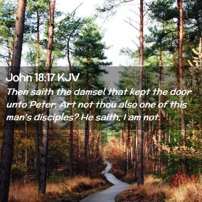 John 18:17 KJV Free Bible Images