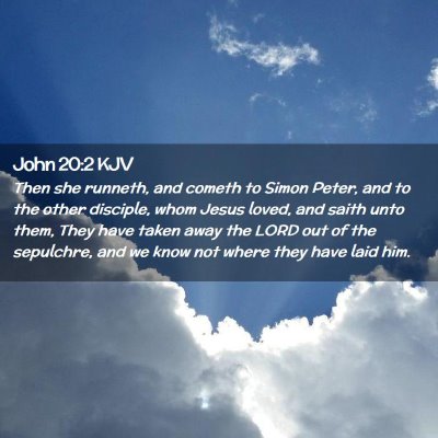 John 20:2 KJV Free Bible Images