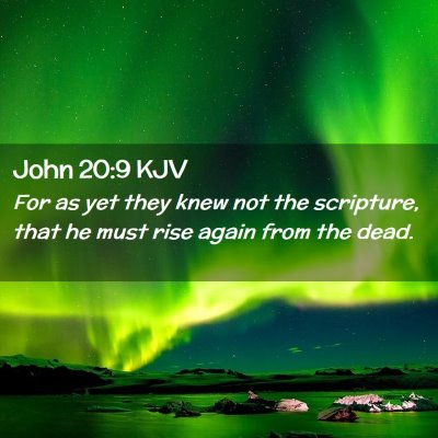 John 20:9 KJV Free Bible Images