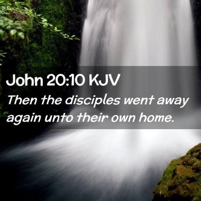 John 20:10 KJV Free Bible Images