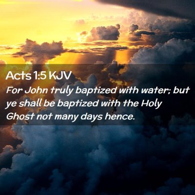 Acts 1:5 KJV Free Bible Images