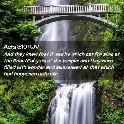 Acts 3:10 KJV Free Bible Images