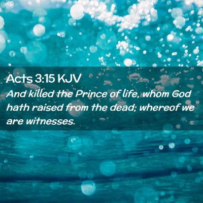 Acts 3:15 KJV Free Bible Images