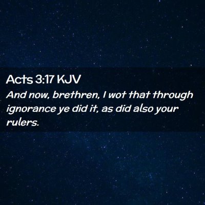 Acts 3:17 KJV Free Bible Images