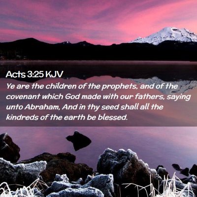 Acts 3:25 KJV Free Bible Images