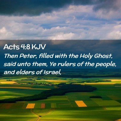 Acts 4:8 KJV Free Bible Images