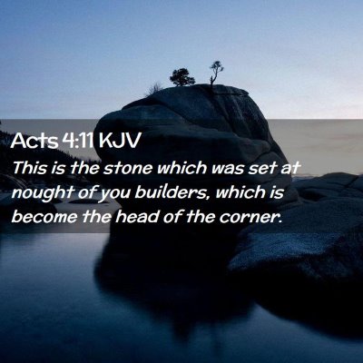 Acts 4:11 KJV Free Bible Images