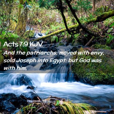 Acts 7:9 KJV Free Bible Images