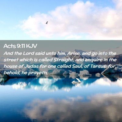 Acts 9:11 KJV Free Bible Images