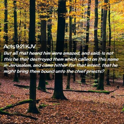 Acts 9:21 KJV Free Bible Images