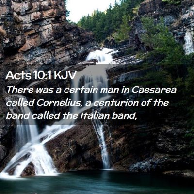 Acts 10:1 KJV Free Bible Images