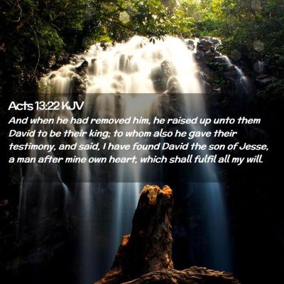 Acts 13:22 KJV Free Bible Images