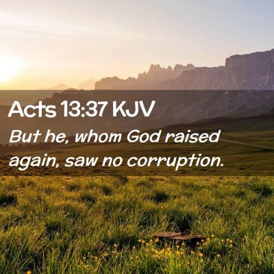 Acts 13:37 KJV Free Bible Images