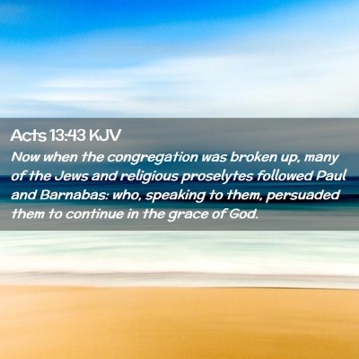 Acts 13:43 KJV Free Bible Images