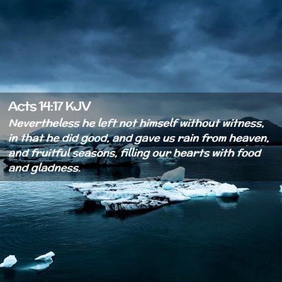 Acts 14:17 KJV Free Bible Images