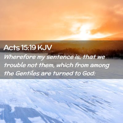 Acts 15:19 KJV Free Bible Images