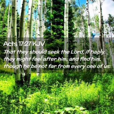 Acts 17:27 KJV Free Bible Images