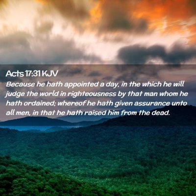 Acts 17:31 KJV Free Bible Images