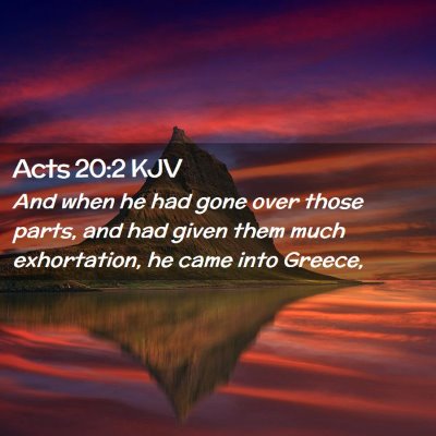 Acts 20:2 KJV Free Bible Images