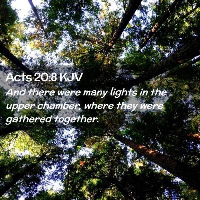 Acts 20:8 KJV Free Bible Images