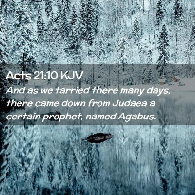 Acts 21:10 KJV Free Bible Images