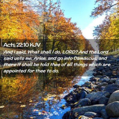 Acts 22:10 KJV Free Bible Images