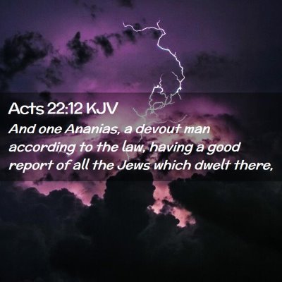 Acts 22:12 KJV Free Bible Images