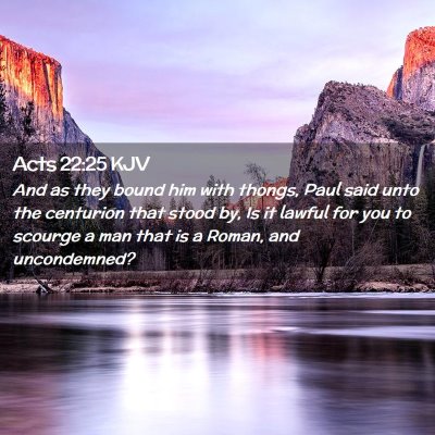 Acts 22:25 KJV Free Bible Images