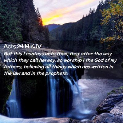 Acts 24:14 KJV Free Bible Images