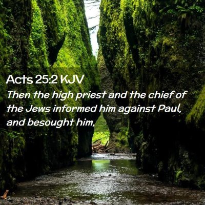 Acts 25:2 KJV Free Bible Images